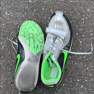 Nike Zoom rival s track spikes 9 EUC W/ Velcro